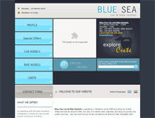 Tablet Screenshot of bluesearentals.com